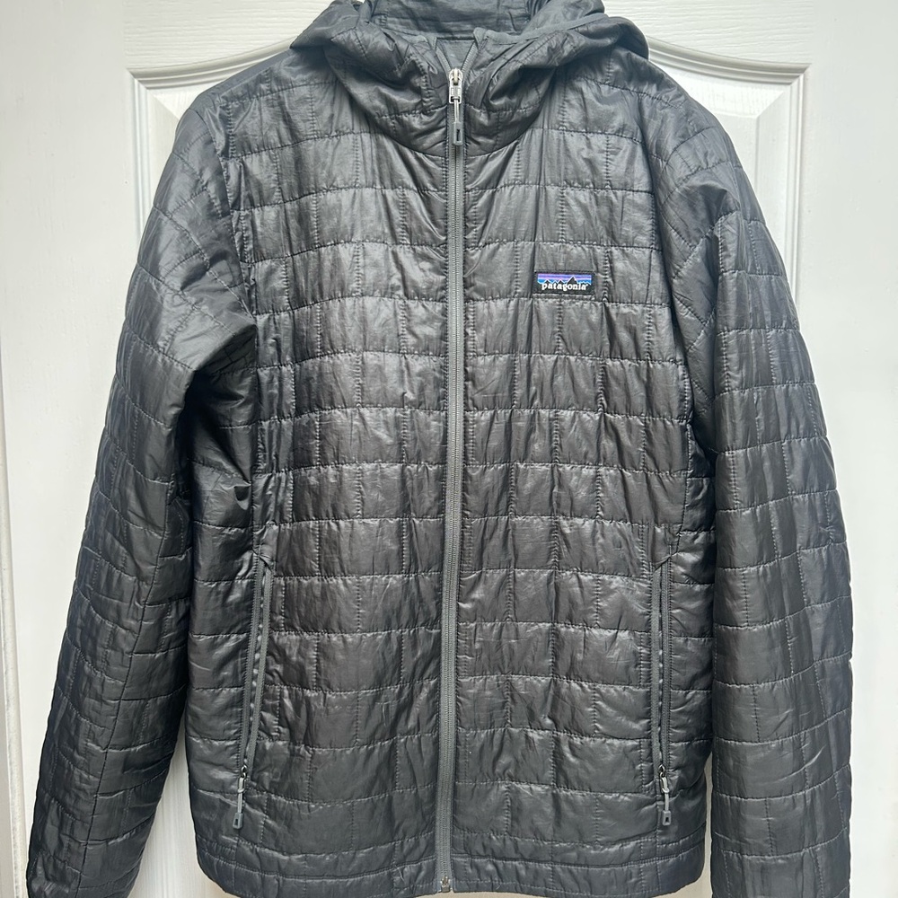 Patagonia Black Micro/Nano Puffer Hoody Jacket